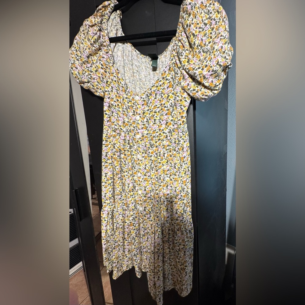 Wild Fable Multicolor Midi Dress